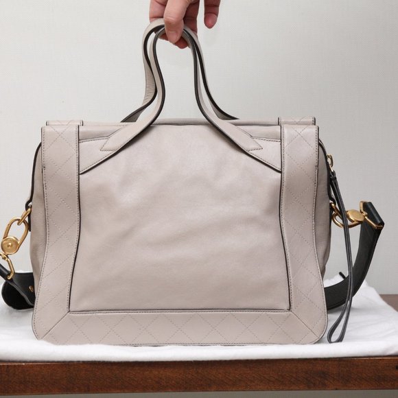 MBMJ Slate Coloured Leather Handbag - Picture 4 of 9